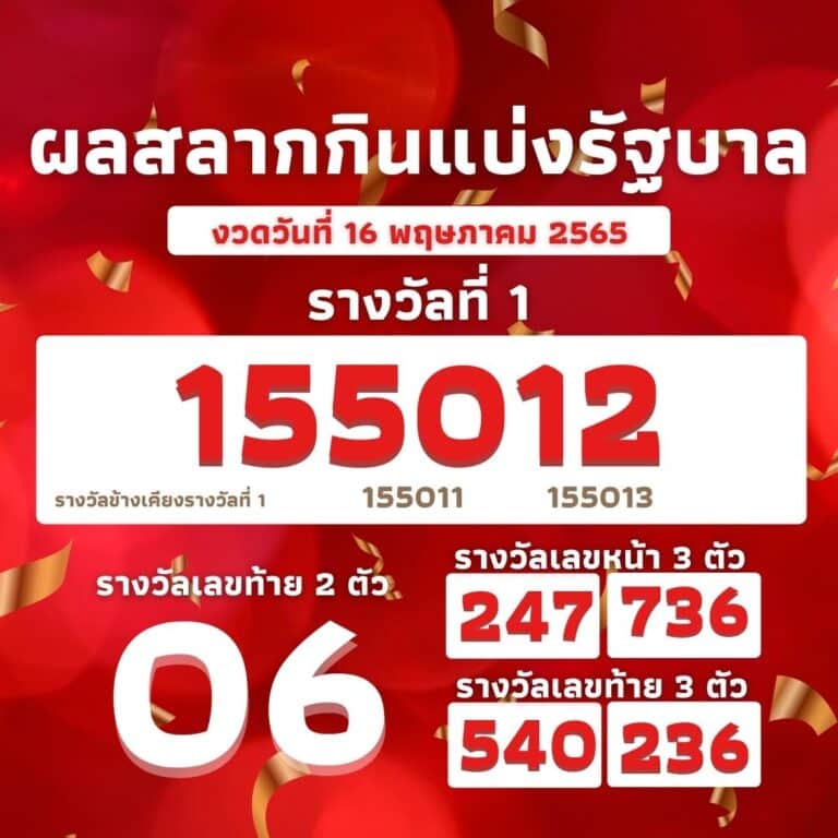 ตรวจหวย