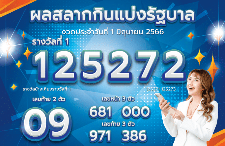 ตรวจหวย 1-6-66