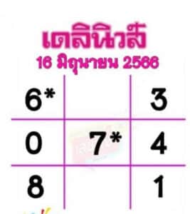 หวยเดลินิวส์งวดนี้ 16-6-2566