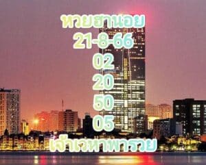 หวยฮานอย 21-8-66