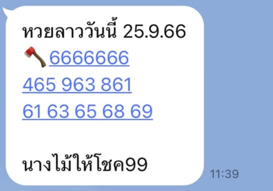 หวยลาววันนี้ 25-9-66